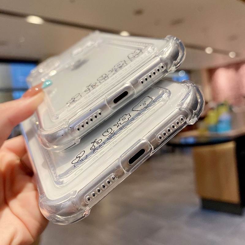 Ốp Điện Thoại Trong Suốt Có Ngăn Đựng Thẻ Cho Samsung Galaxy S22 S21 Plus Ultra 5G S21FE Fan Edition S 22 21