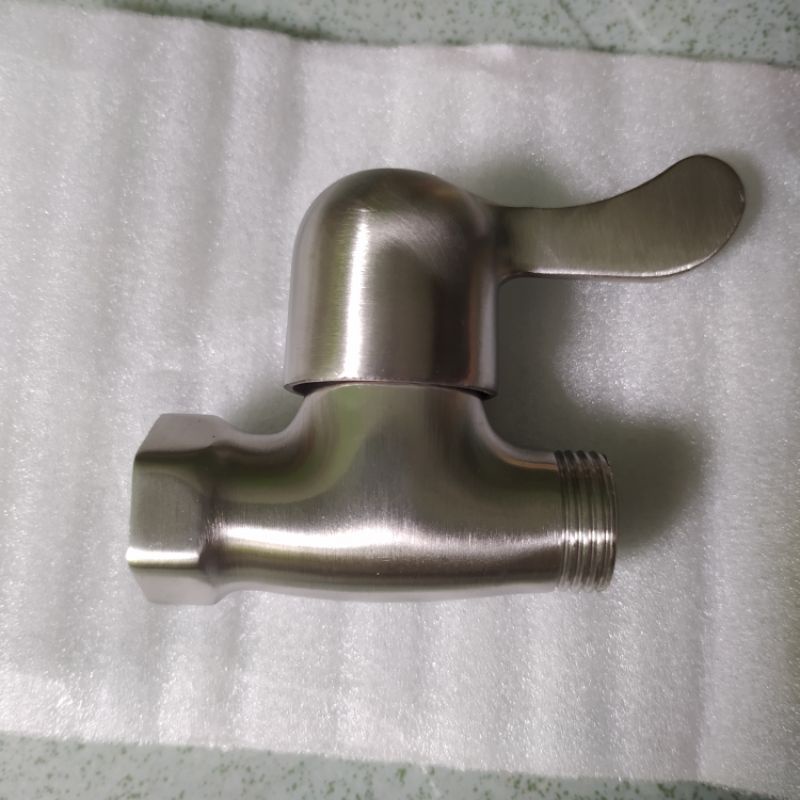 Van khóa nước inox - khóa nước inox  DL008) van khóa 304