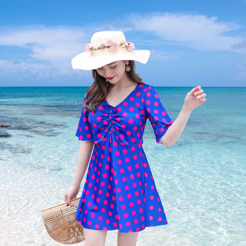 Bộ Đồ Bơi Size Lớn Che Phủ Bụng Dành Cho Nữ