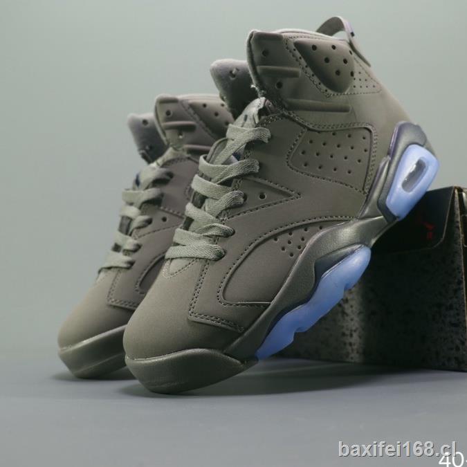 Giày Thể Thao Bóng Rổ Air Jordan 6 AJ6 x Travis Scott TS Thời Trang Năng Động