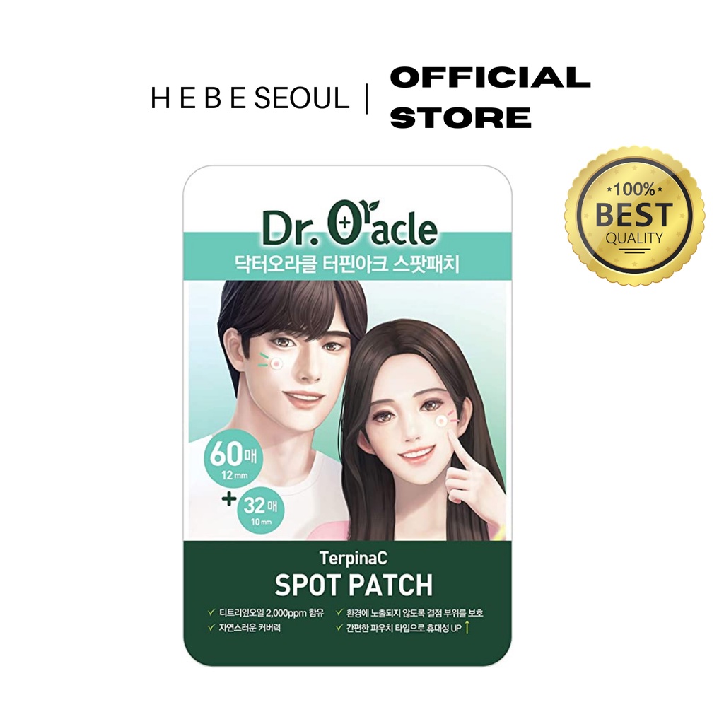 Dán mụn Dr.Oracle TerpinaC Teatree Acne Soothing Spot Pimple Patch 92 miếng