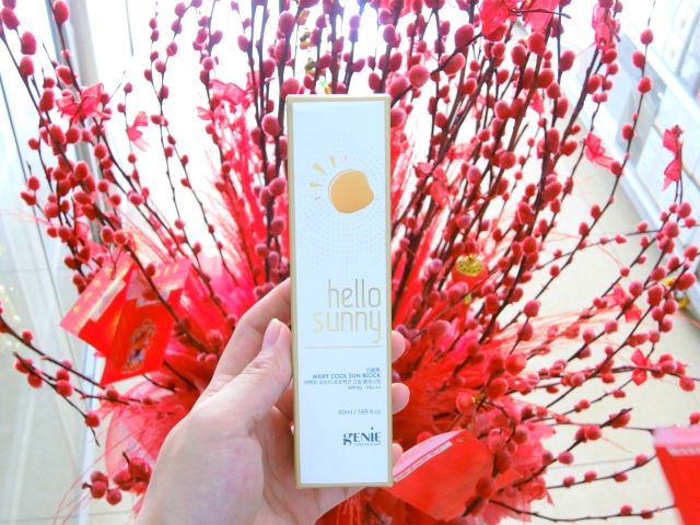 Sữa chống nắng Hello Sunny Genie Hàn Quốc chính hãng