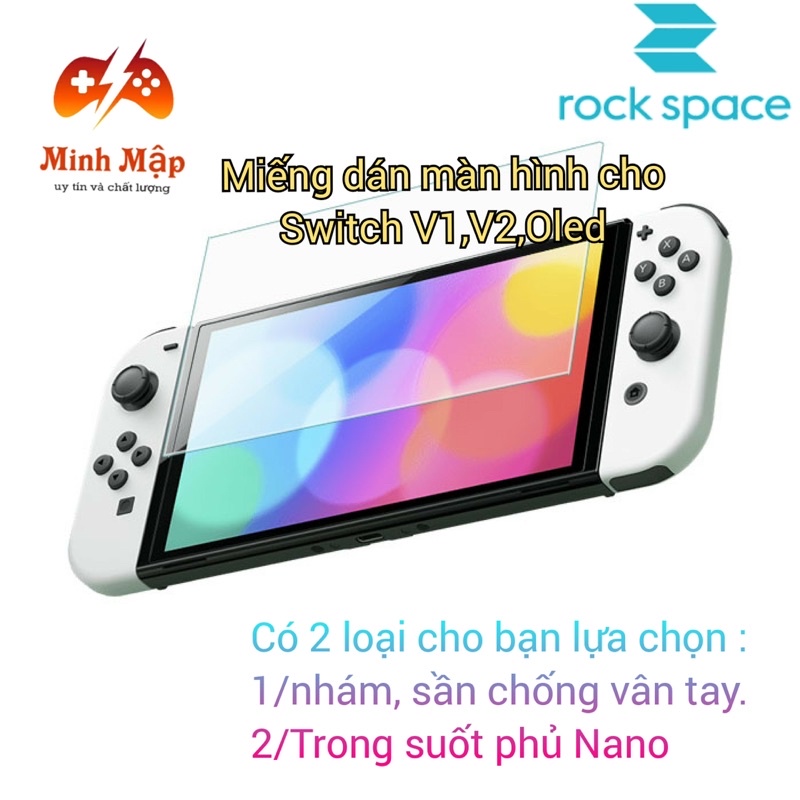 Miếng dán phủ Nano dành cho Nintendo Switch lite,V1,V2,Oled.