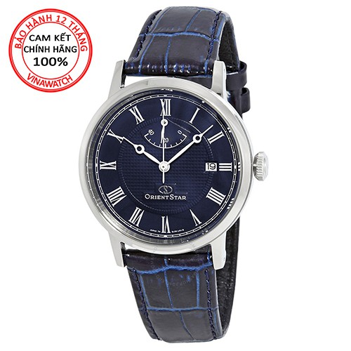 Đồng hồ Nam Orient dây da Tự động (Automatic) SEL09003D0