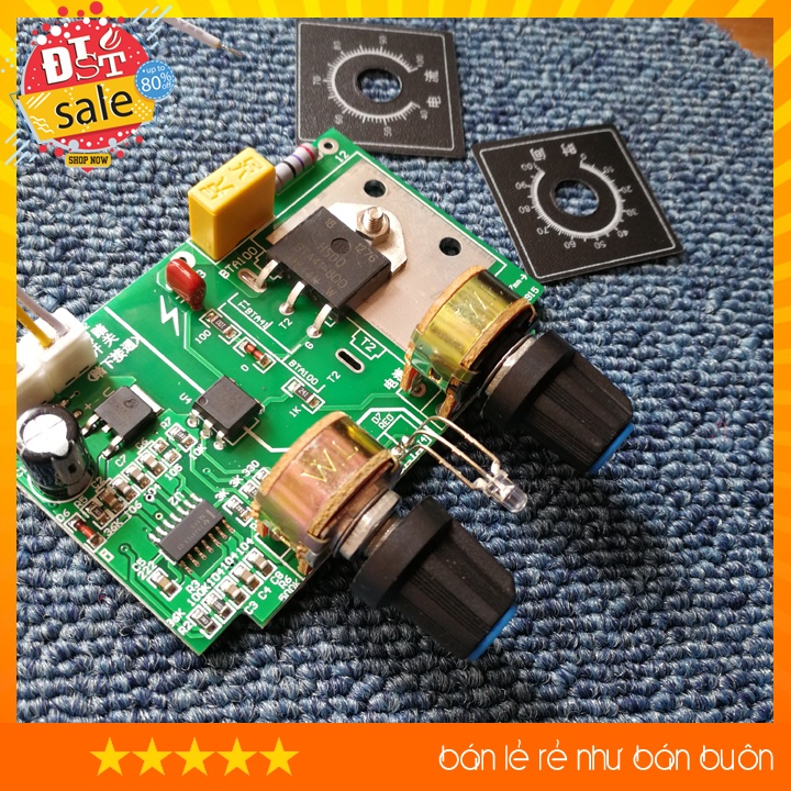 Mạch hàn cell pin, mạch timer điều chỉnh dòng và áp máy hàn điểm, hàn cell