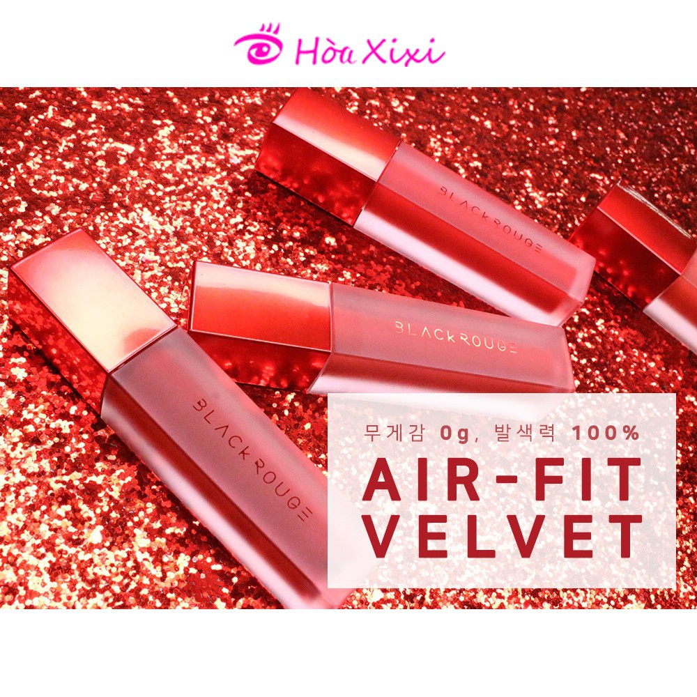 [Sẵn 17 màu] Son Kem Lì Black Rouge Air Fit Velvet Tint