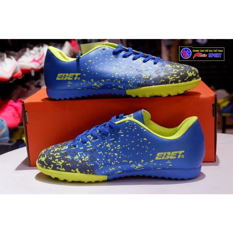 Giày đá bóng ebet -xanh bích(size38-44)
