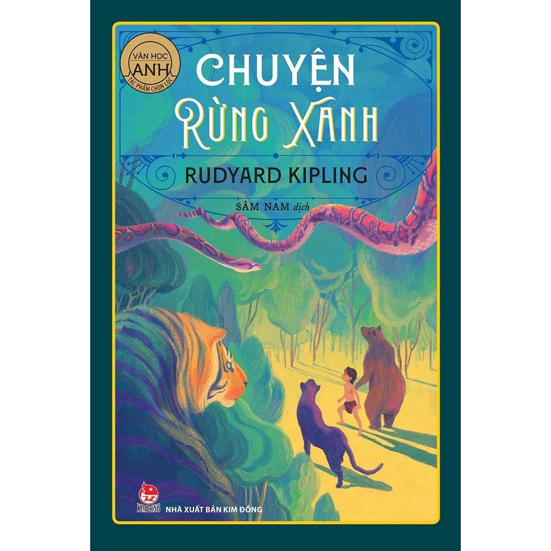 Sách - Chuyện rừng xanh Nxb Kim Đồng