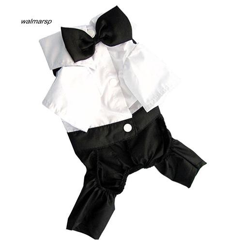 Bộ ÁO LiềN QuầN Tuxedo Hoàng Tử Cho Thú Cưng N074 - Size S-XXL