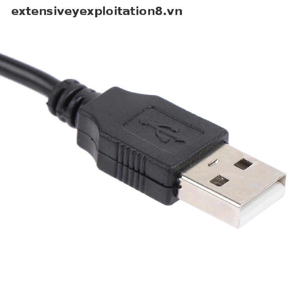 Cáp nguồn chuyển đổi đầu cắm USB sang DC 5.5 * 2.5mm tiện dụng