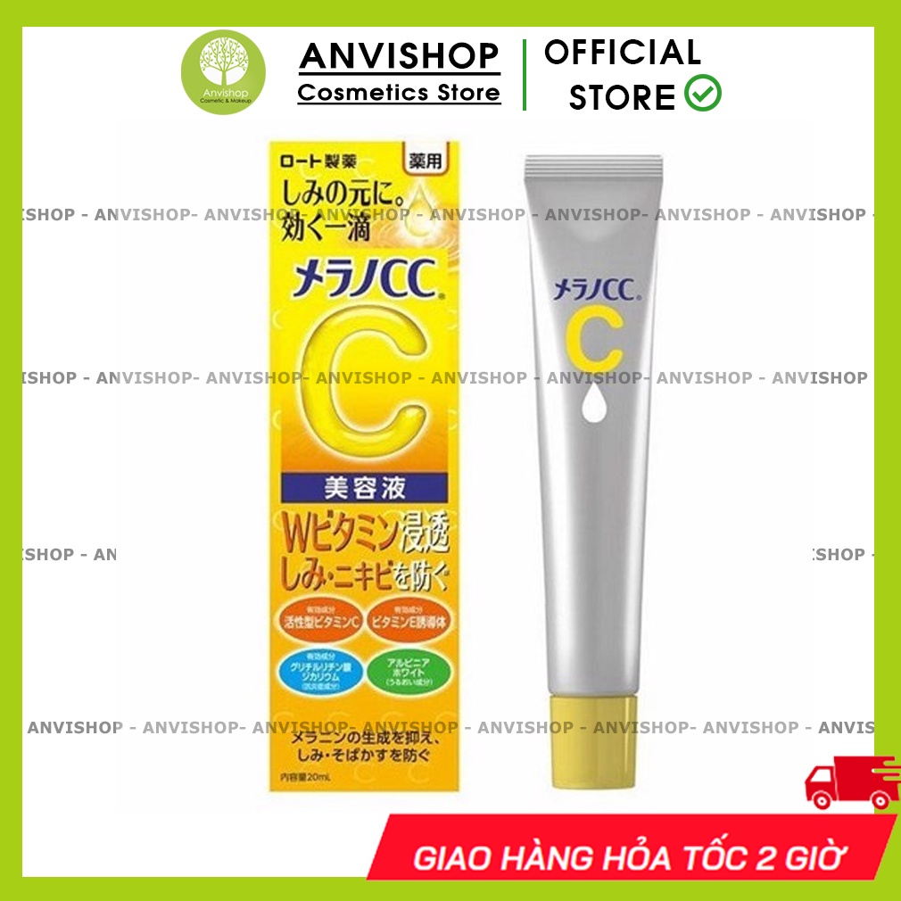 Tinh chất dưỡng trắng da chống thâm nám Melano CC Whitening Essence 20ml