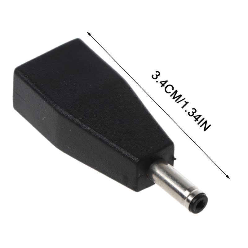 Đầu chuyển đổi cổng Micro USB Female sang DC 3.5x1.35mm Male cho quạt đèn LED