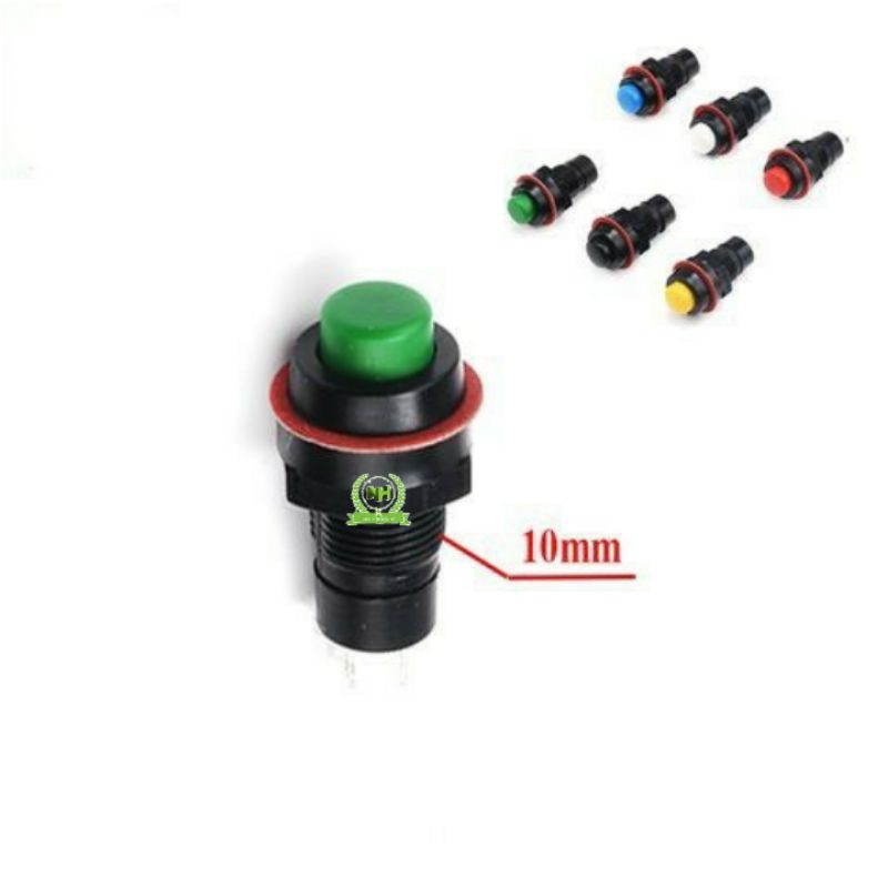 (Combo 3C) Công tắc nhấn nhả nhấn giữ DS-211 10mm Loại Tốt