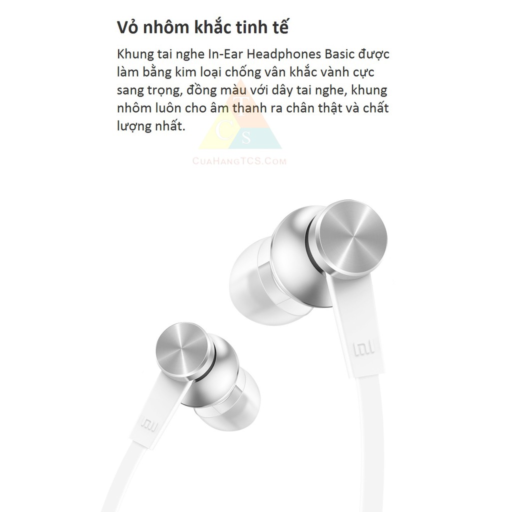 Tai Nghe Xiaomi In-Ear Headphones Basic 2018 | BH 15 Ngày