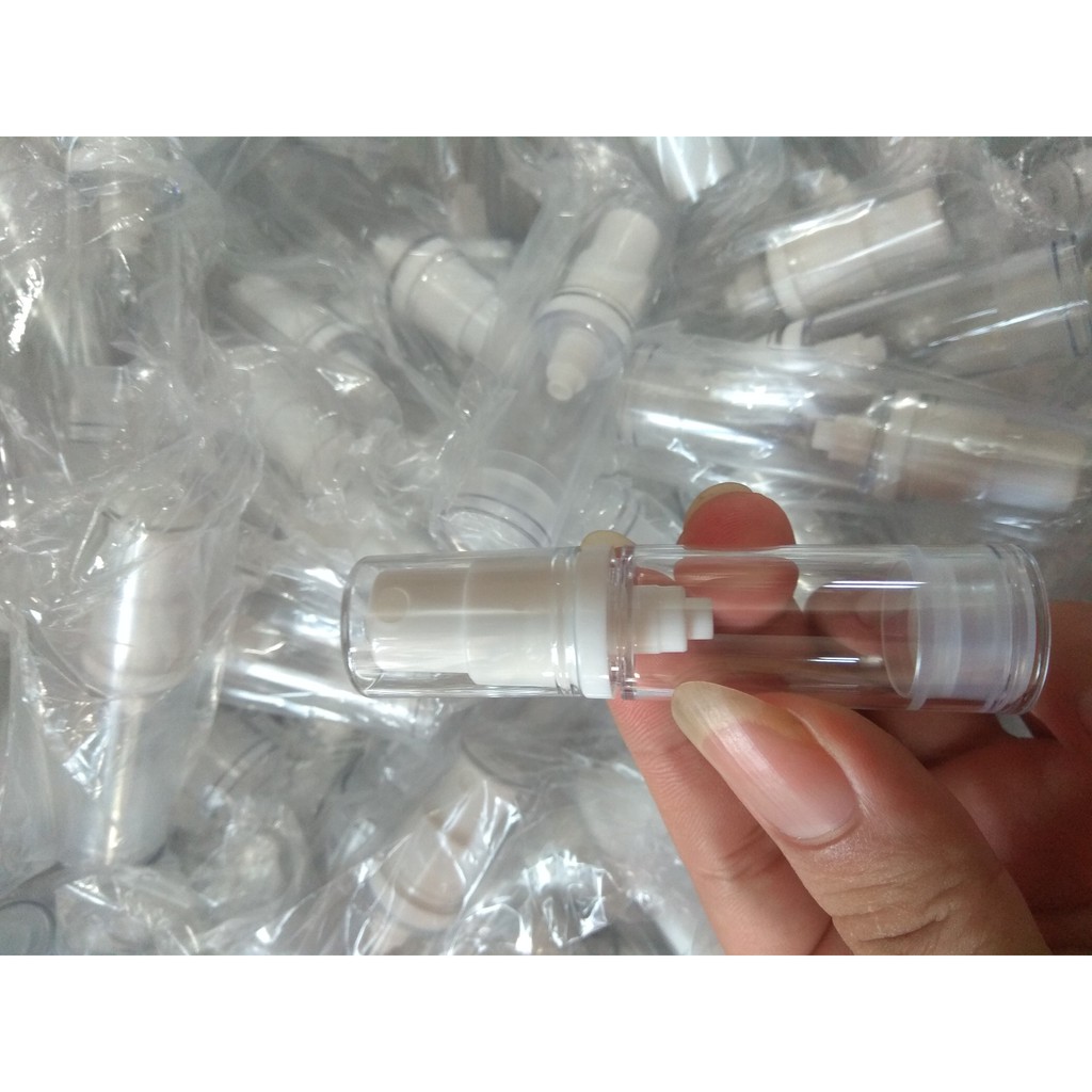 Chai chiết mỹ phẩm xịt giọt hút chân không 5ml