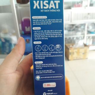 NƯỚC BIỂN SÂU XISAT CHAI 75ML