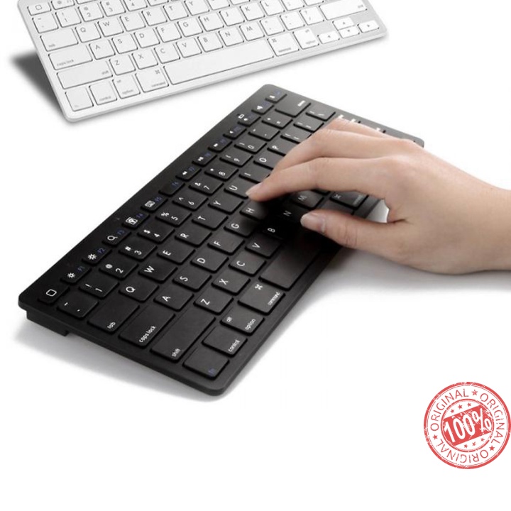 Bàn phím không dây bluetooth mini BK3001.HN cho điện thoại, ipad, máy tính bảng, laptop,...phím bấm có độ bền cao, dễ sử