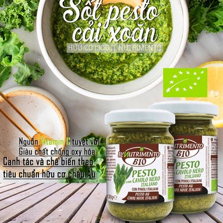 Sốt Pesto hữu cơ Probios 130g