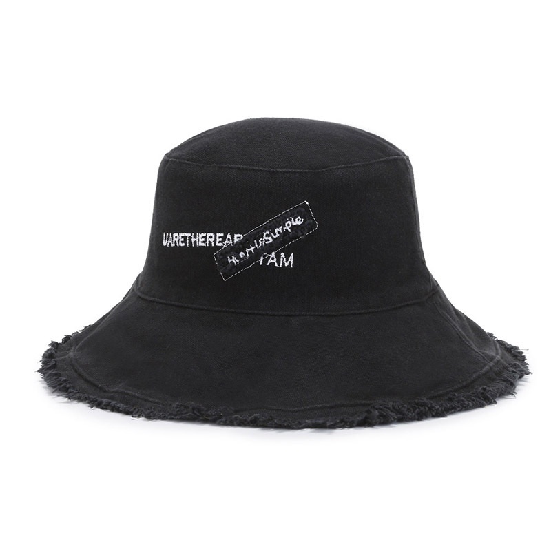 Nón Bucket Vành Rộng Phong Cách Đường Phố Thời Trang Mùa Hè Cho Nữ