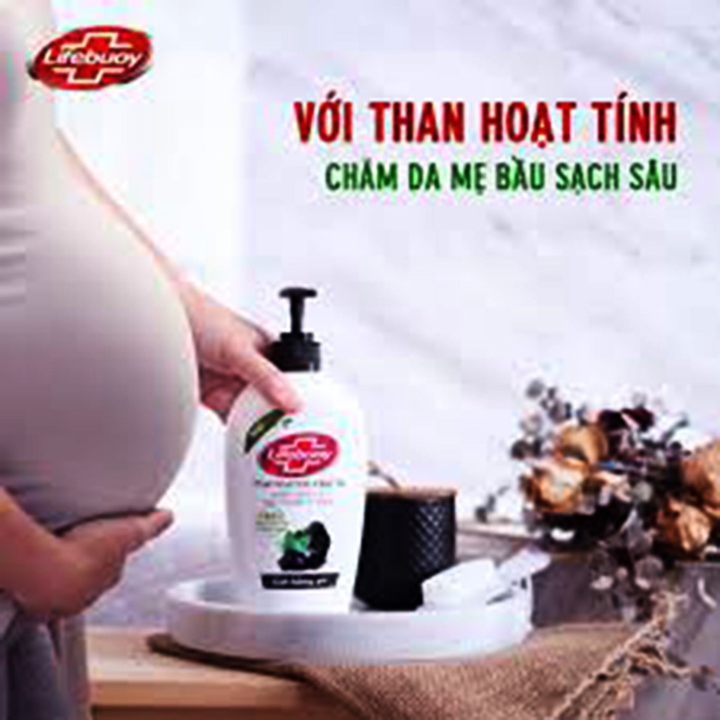Sữa tắm Lifebouy than hoạt tính & cám gạo 200g-Hàng khuyến mại