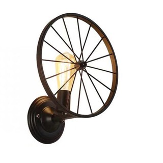 Đèn gắn tường kiểu công nghiệp bánh xe đạp VT12