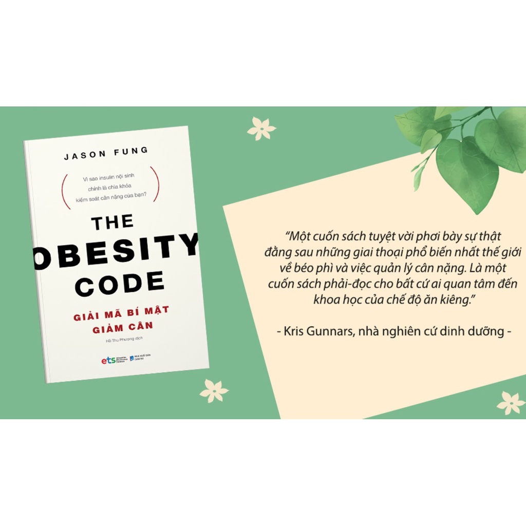 Sách - Giải Mã Bí Mật Giảm Cân - The Obesity Code