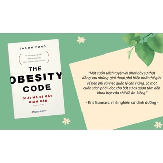Sách - Giải Mã Bí Mật Giảm Cân - The Obesity Code
