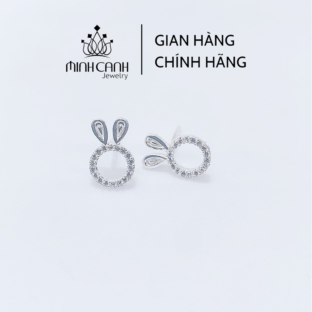 Hoa Tai Bạc Hình Con Thỏ - Minh Canh Jewelry