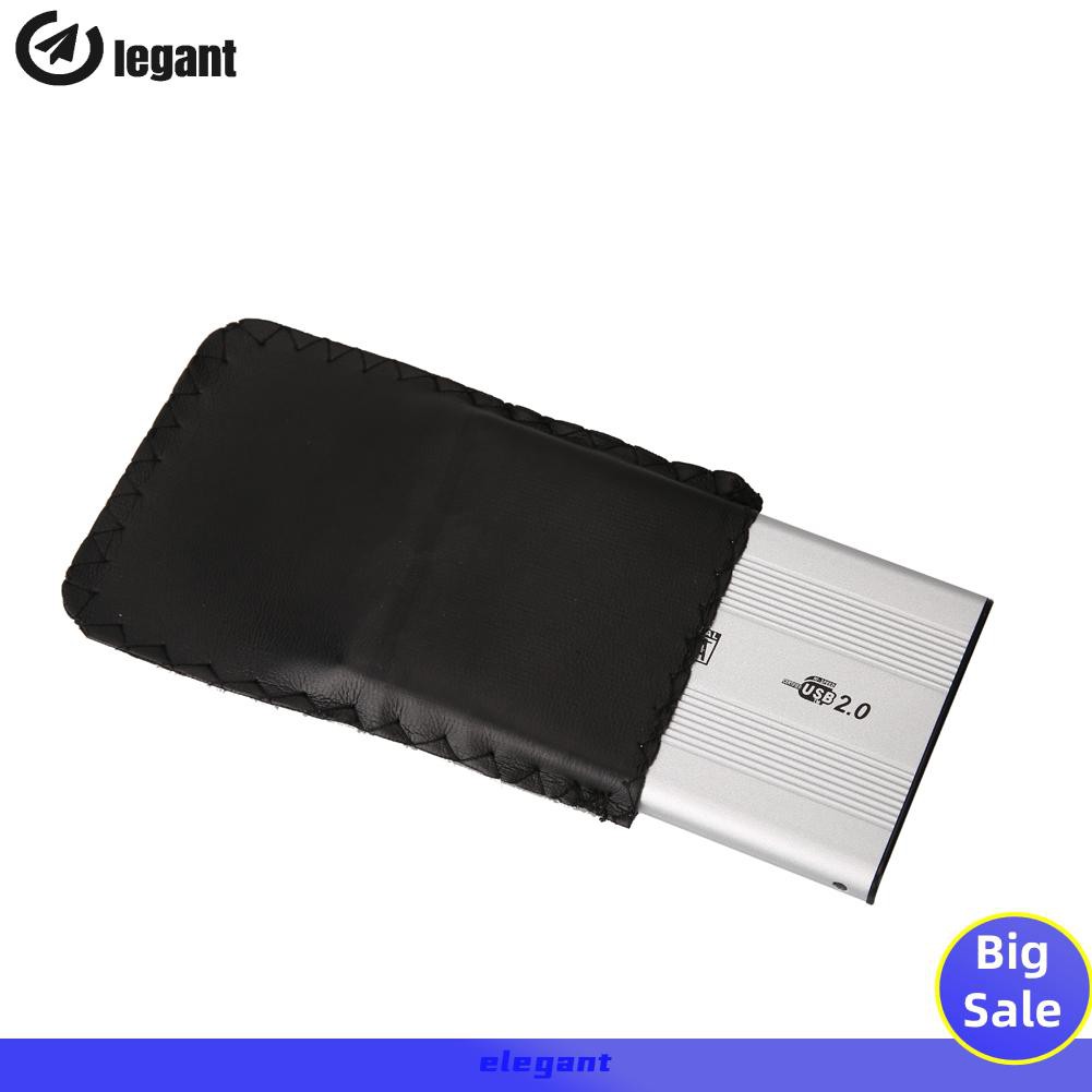 [NEW]2.5 Inch USB 2.0 SATA External Mobile Hard Disk Box Aluminum Alloy Shell