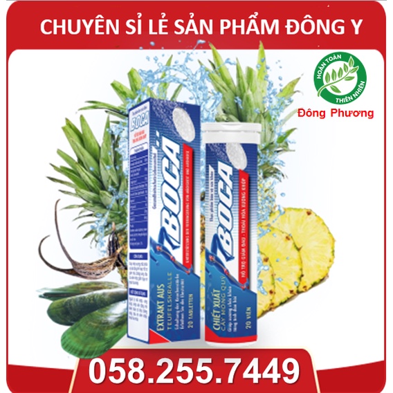 Viên Sủi Xương Khớp BOCA Công Nghệ Mới Từ Đức Giúp Đẩy Lùi Các Vấn Đề Xương Khớp