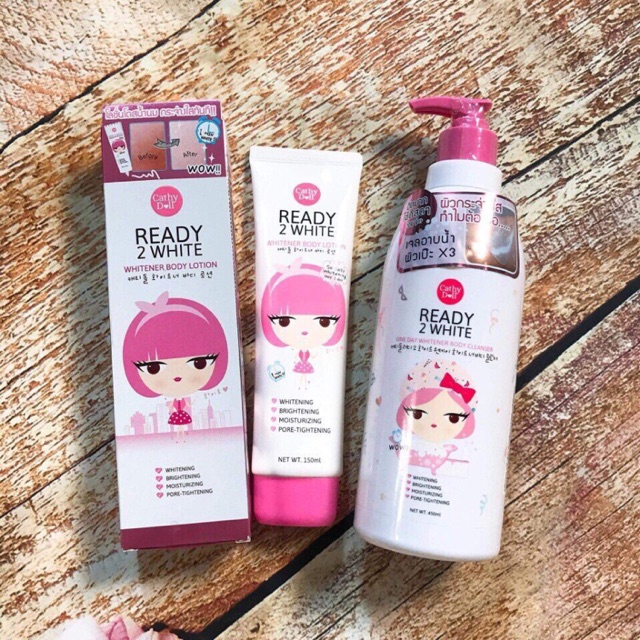 Dưỡng trắng da và tắm trắng cathay doll