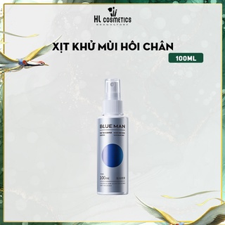 Khử mùi hôi chân & mùi hôi giày dép BLUE MAN 100ml ZL135