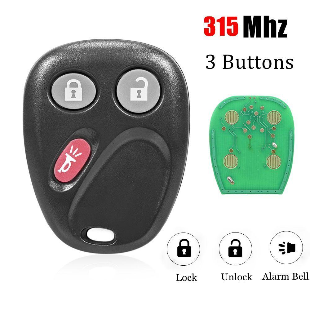 Chìa Khóa 3 Nút Thay Thế Chuyên Dụng Cho Xe Hơi Chevrolet 2003 2004 2005 2006