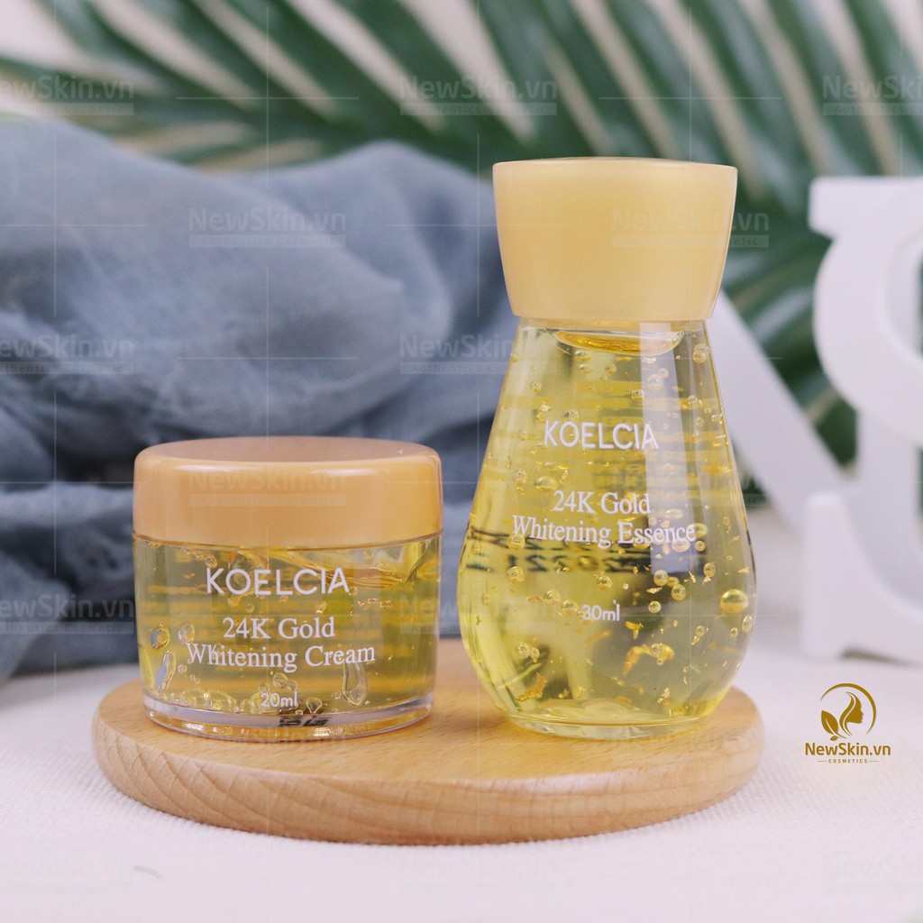 Set Kem Và Serum Vàng Nội Địa Hàn Quốc Koelcia