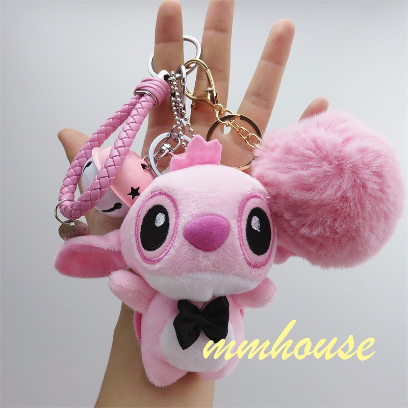 Móc khóa hình stitch nhồi bông xinh xắn