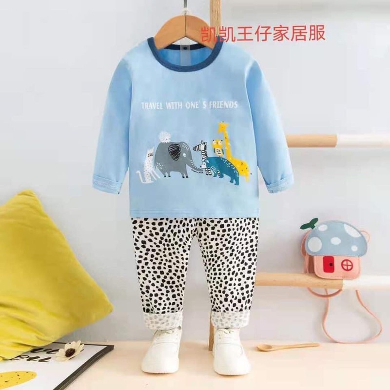 Bộ xuất Hàn dài tay trẻ em