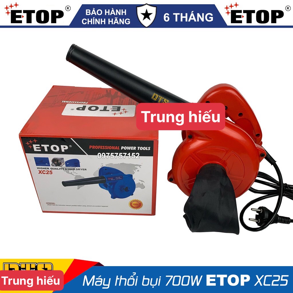 Máy Thổi Bụi-Hút Bụi XC25 Công suất 700W motor đồng