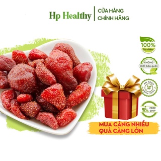 100G Dâu Tây Sấy Dẻo Đà Lạt Loại Ngon Ăn Vặt Làm Bánh Hp Healthy Hạt Dinh Dưỡng Organic Hữu Cơ