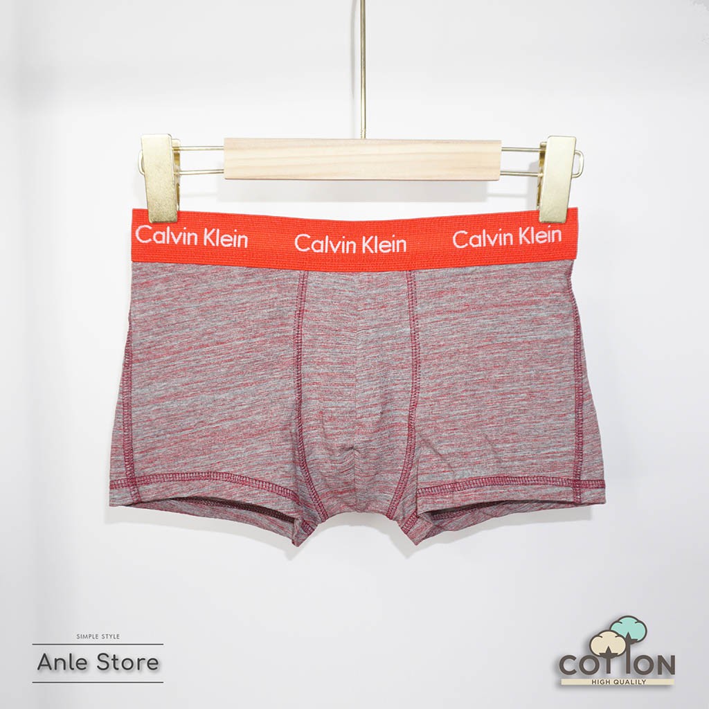 Quần lót nam BOXER Đùi hàng xuất USA Low Rise Trunk COTTON Elastane dãn 4 chiều - Quần sịp nam Kẻ Xược BXAEX Anle Store