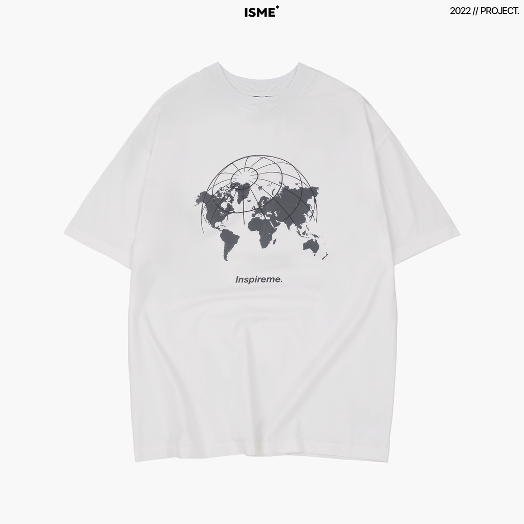 Áo Thun ISME  Form Rộng Circle Planet Unisex