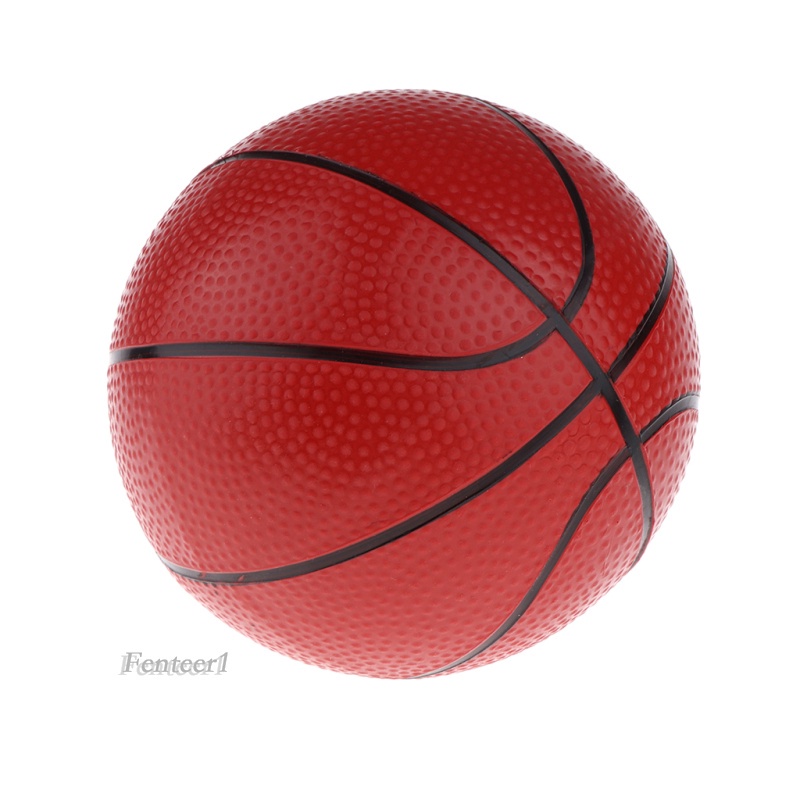Bóng Rổ Mini Màu Đỏ Đường Kính 6 Inch Fenteer1 Cho Bé