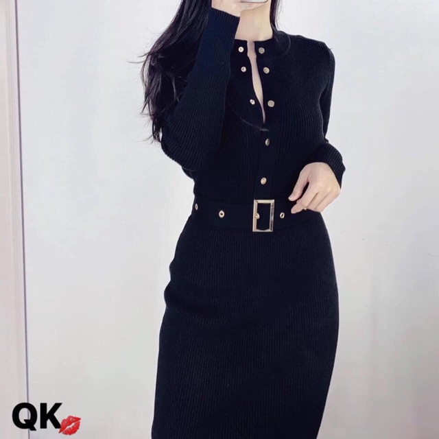 Váy len body lên dáng siêu đẹp