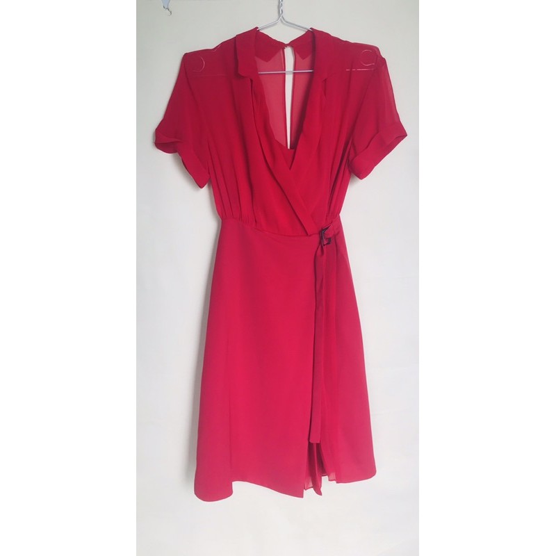 Đầm đỏ Elise Sz M