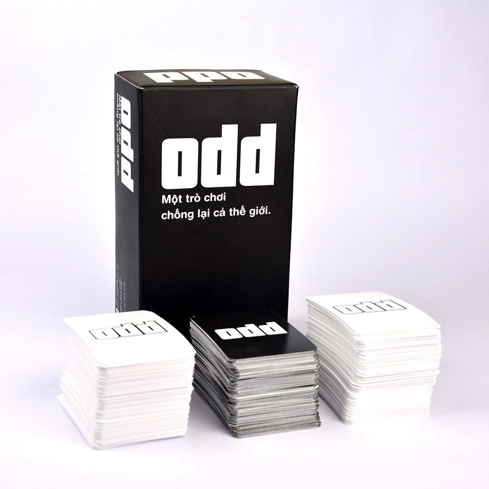 Bài ODD Tiếng Việt, Trò Chơi Board Game Siêu Bựa 500 Thẻ Bài