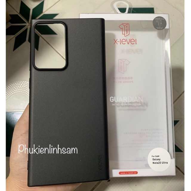 Ốp lưng dẻo X-level nhám cho Samsung Note 20/ Note 20 Ultra chống Vân tay