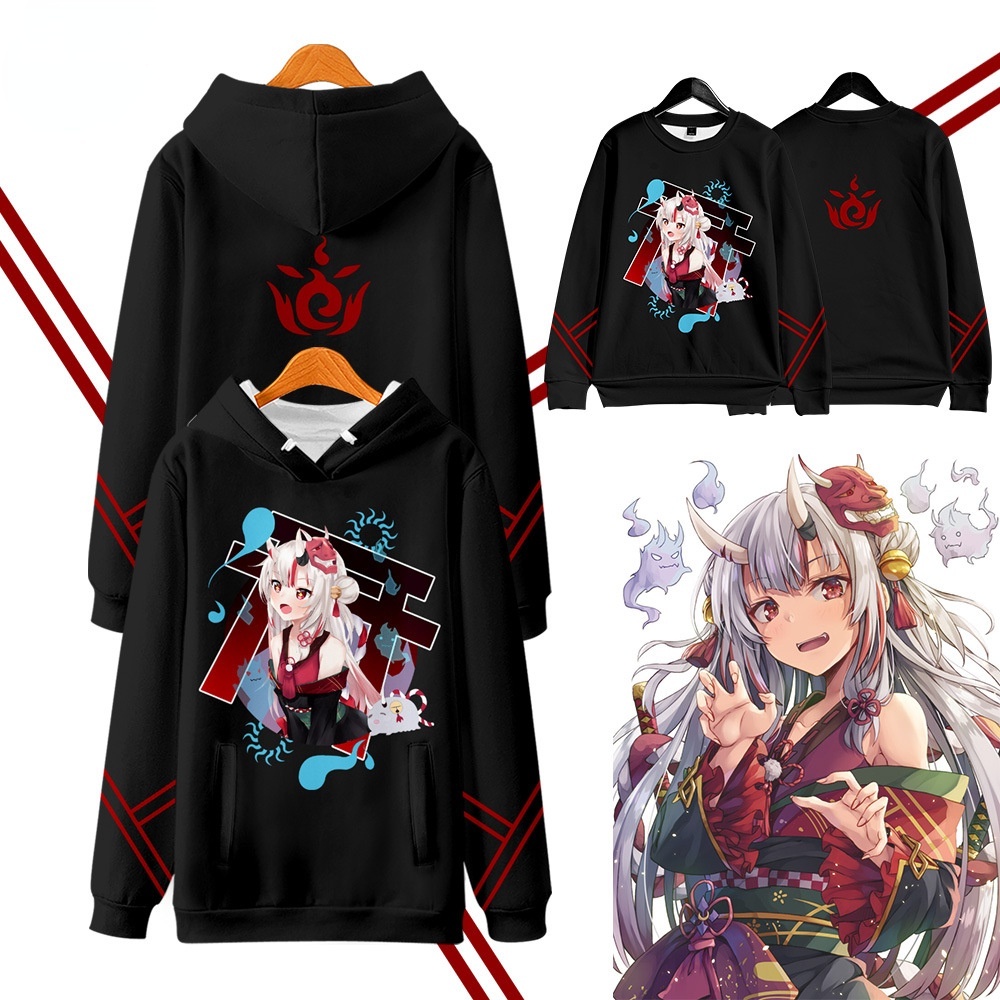 Hololive Áo Khoác Hai Chiều Anime Merchandise Hundred Demons Ayame Dog Kagura MEA