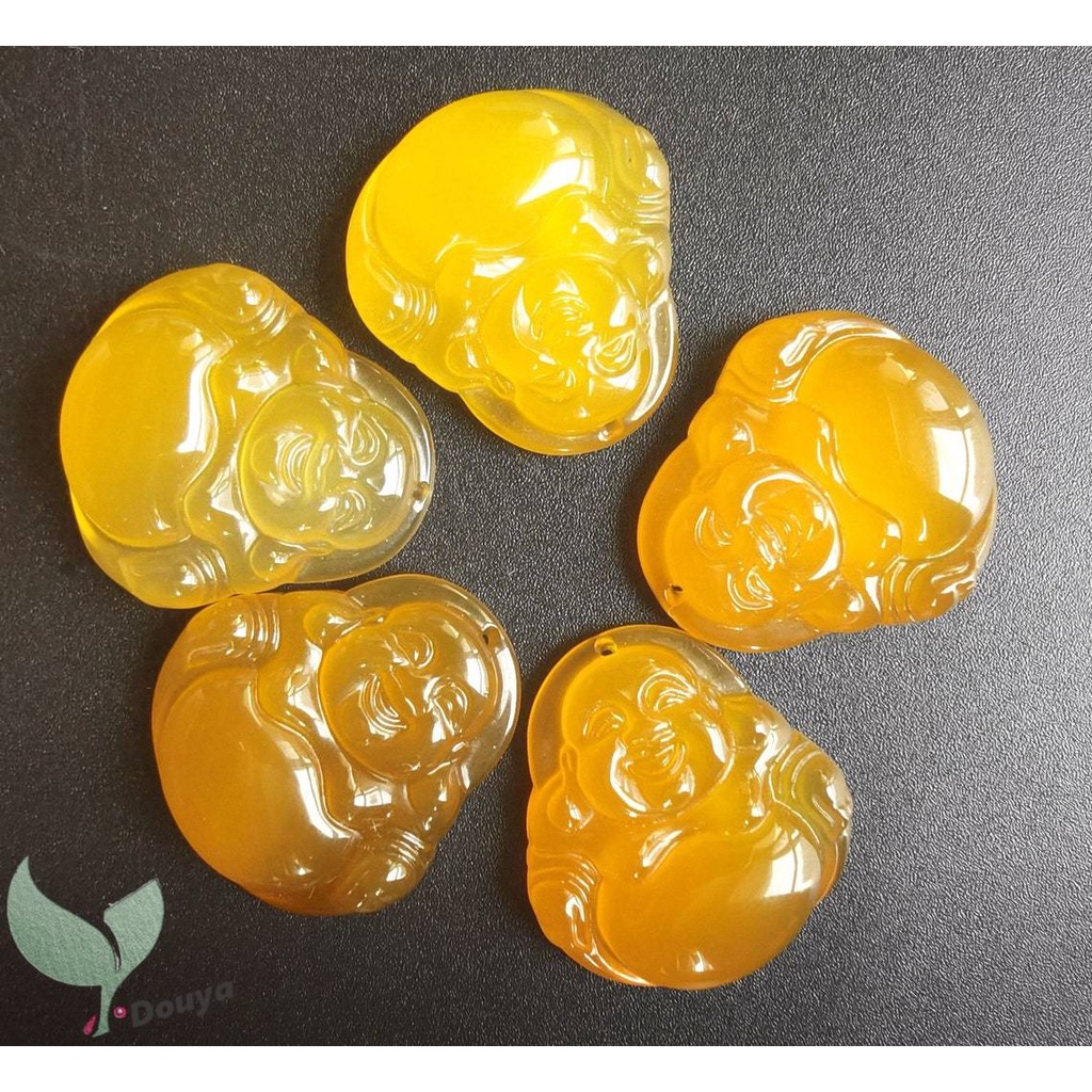 Mặt Dây Chuyền Khắc Hình Phật Mặt Cười Độc Đáo