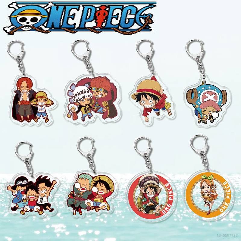 Móc Khóa Anime ONE PIECE Bằng Acrylic Dễ Thương