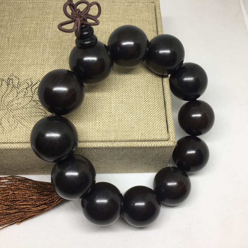 Vòng tay gỗ mun (Qúy khách vui lòng xem kỹ mô tả để chọn size) | BigBuy360 - bigbuy360.vn