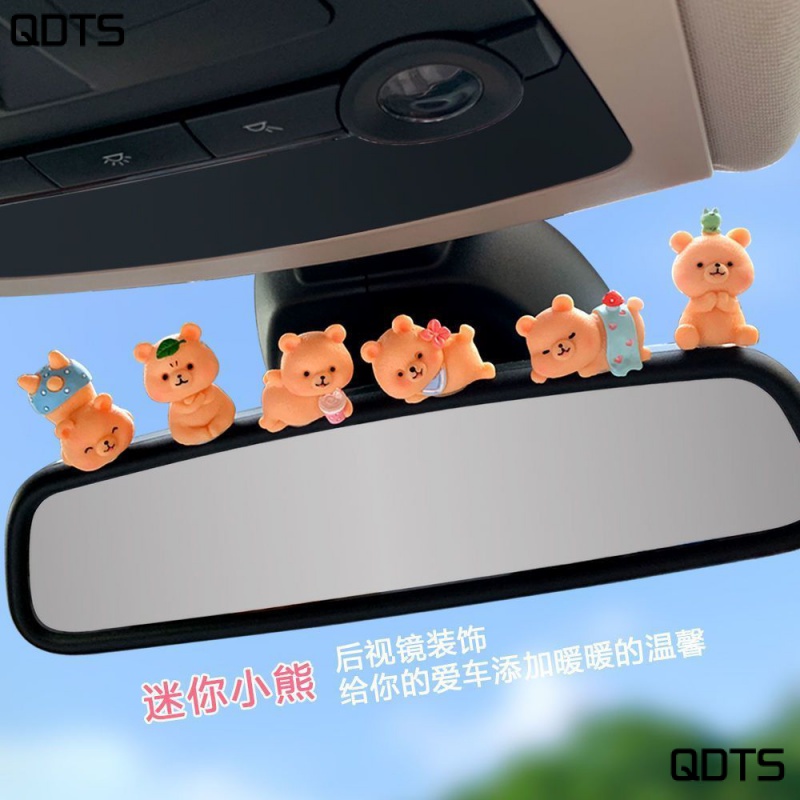 Gương Chiếu Hậu Họa Tiết Hoạt Hình Dễ Thương R0FD Trang Trí Nội Thất Xe Hơi